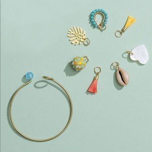 Noonday Collection Charm Builder Bracelet & charms